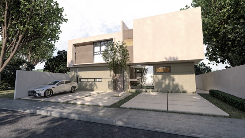 Fachada del proyecto Boulevard Jardín Real 16